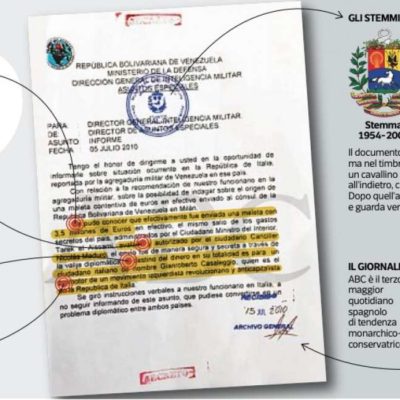 Dossier Venezuela-Cinquestelle: indagine a Milano