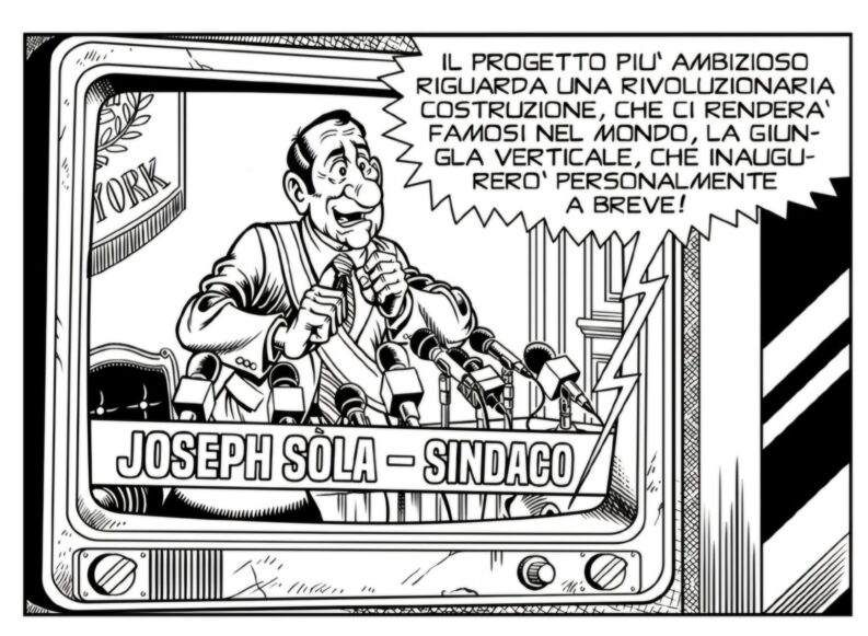 Alan Ford racconta la “Giungla Verticale” del sindaco Joseph Sòla